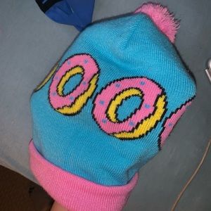 Odd future donut blue beanie